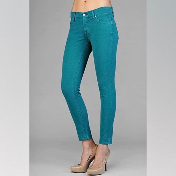 7 For all Mankind ROXANNE Skinny Ankle Jeans Sz 25 - Picture 1 of 8